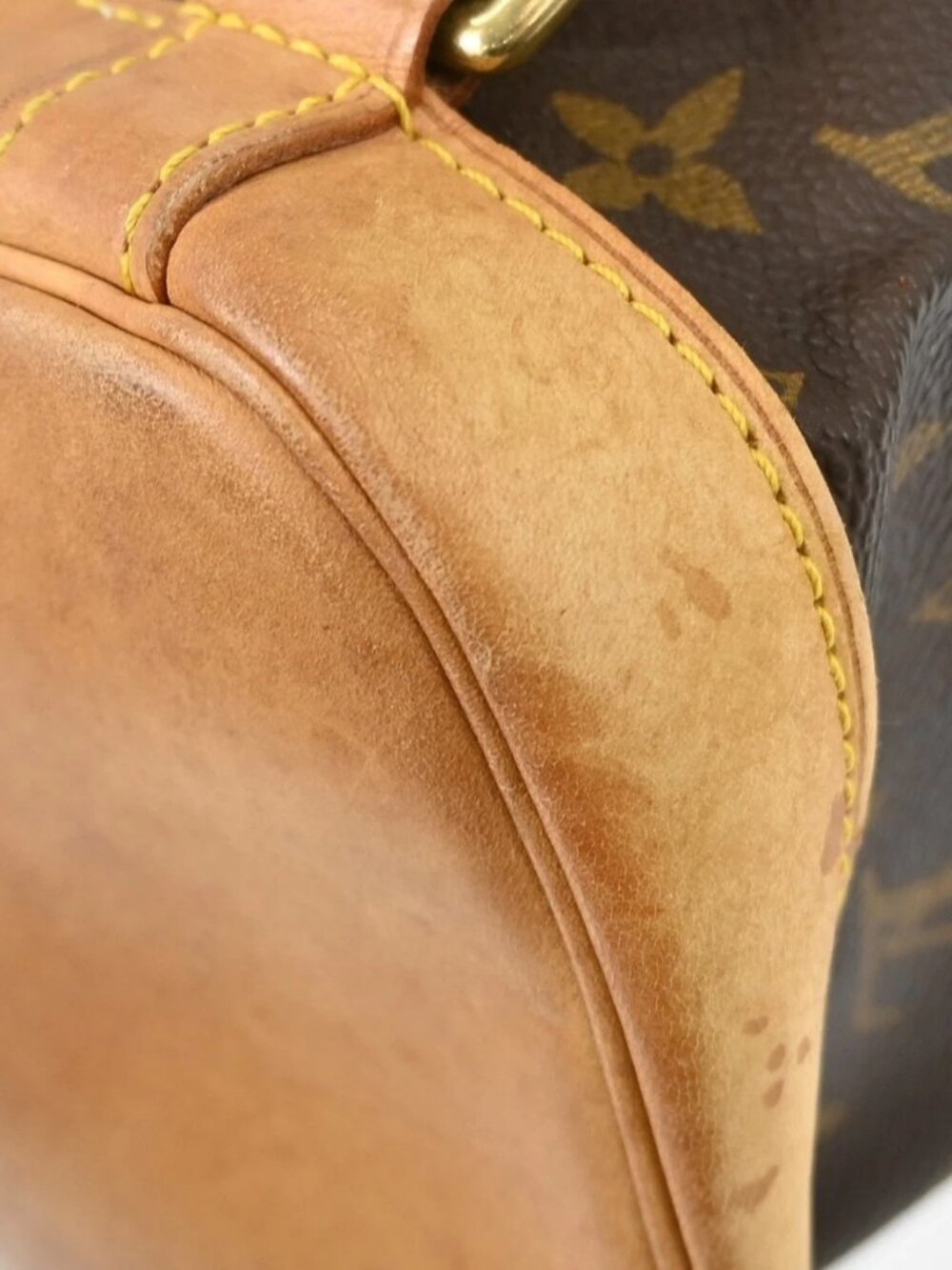 LOUIS VUITTON MONTSOURIS GM BACKPACK MONOGRAM M51135 MI0050 YQ07136 - Picture 7 of 15